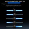 Solar Powered Auto Interior Light Car Window Light, LED Blue Safety Lamp for Rear Windshield, Vehicle Illumination Universal Suction Cup Warning SUVs