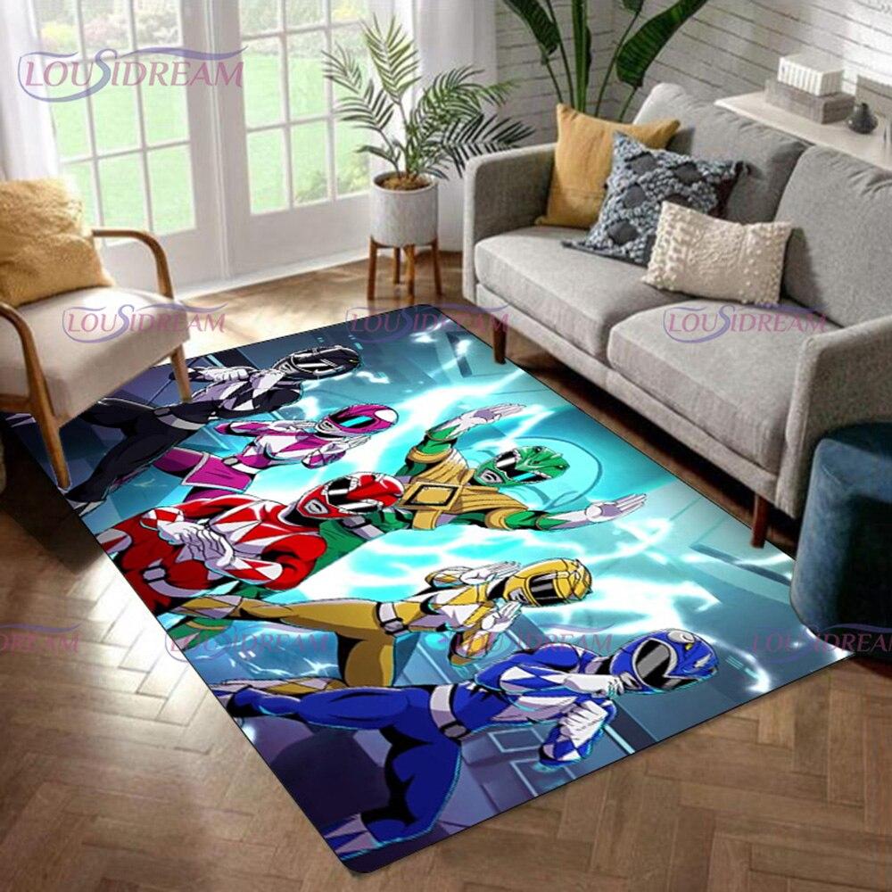 

Популярні динозаври Power Rangers Килимок 3D Print Килимок Килимок для вітальні Спальня Прикраса Килим великої площі Килимок для дитячої кімнати 160cm x 200cm