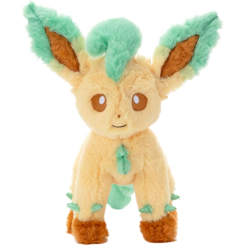 Pokemon Plush Toy Leafy Plush 18cm Soft Stuffed Animal