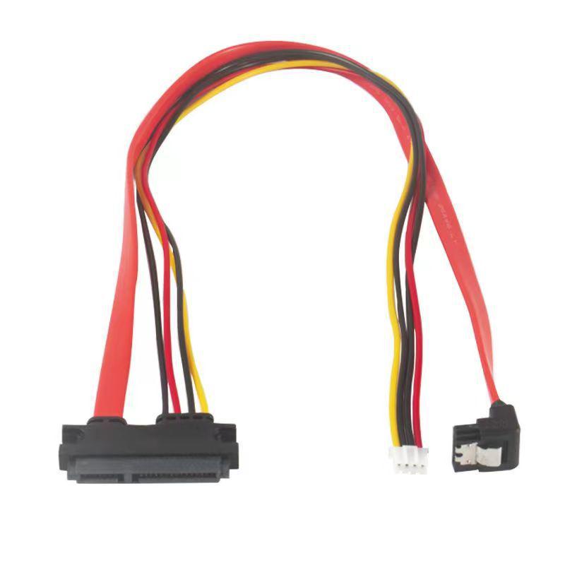 ITX Power Cable 15P Female to 4-PIN PH2.0mm & SATA Female Adapter