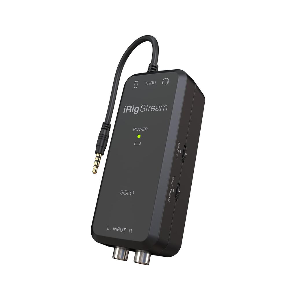 IK Multimedia iRig Stream Solo iRig Serie 4.510.53.4cm