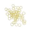 100Pcs Dental Yellow Elastomer Latex Rings Braces Rubber Bands Non-Toxic 3.5Oz for Orthodontic Treatment