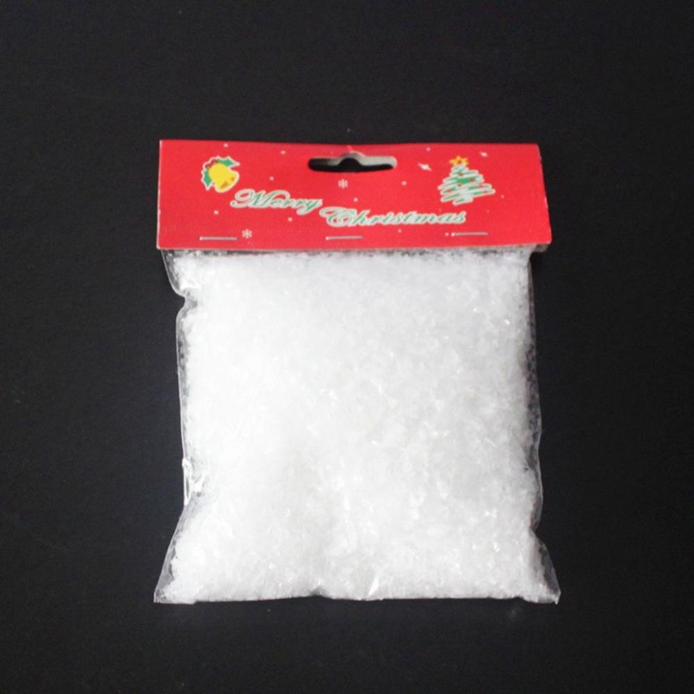 DIY Plastic Children Gift Artificial Snow Dry Snow Powder Snow Globe Kit Christmas Decoration