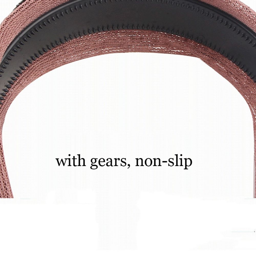Cloth Wash Face Non Slip Wide Side Korean Head Wrap Lace Hairbands Women Hair Hoop Mother Headband
