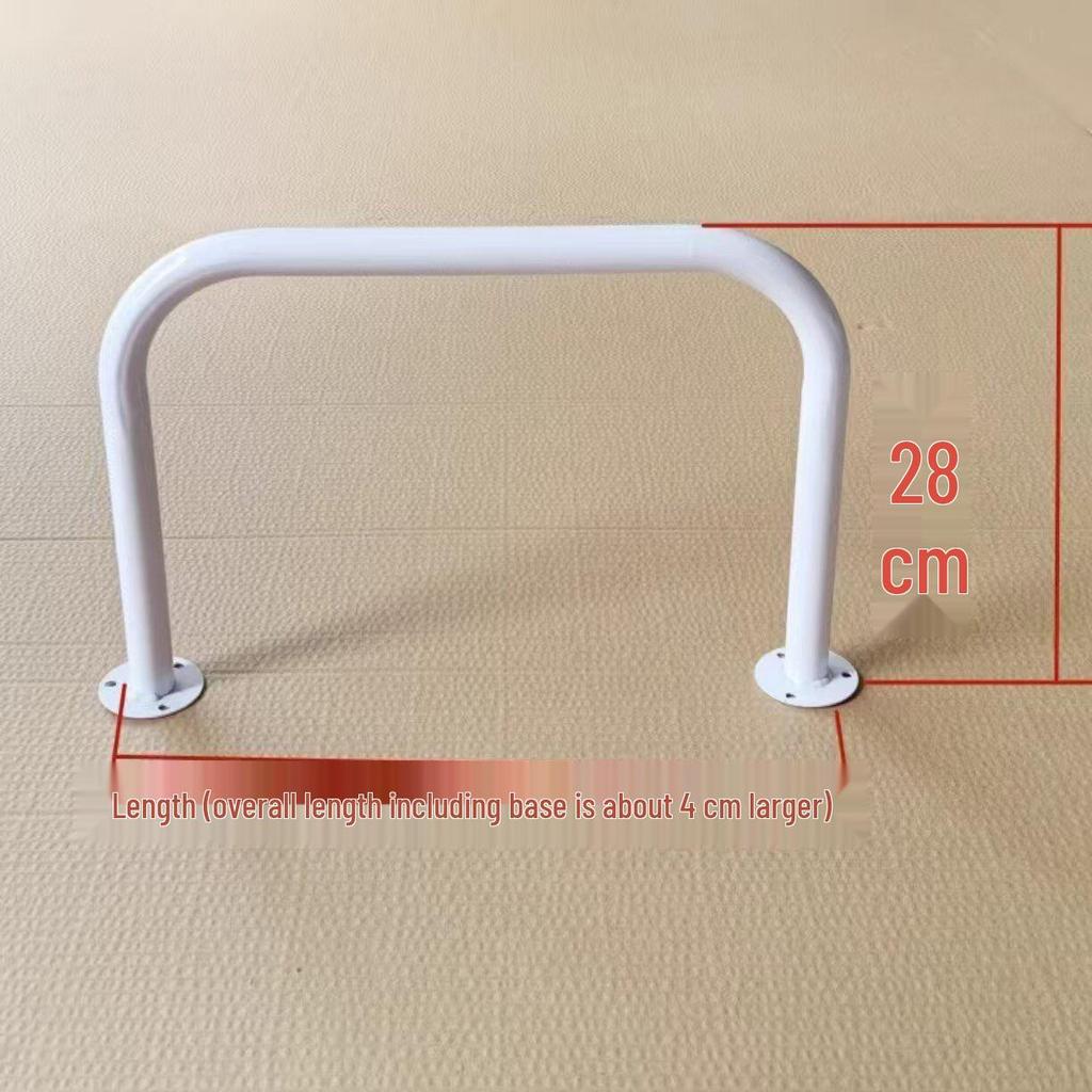 Gouden Muurbevestigd IJzeren Displayrek & Kledinghangstang