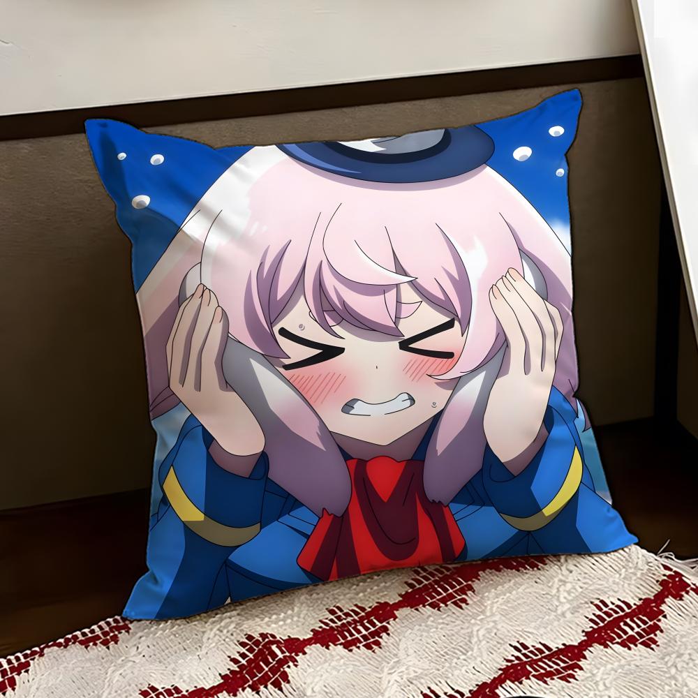 Anime SShangriLa Frontier Cushion Cover Reversible Soft Durable Pillow Cover Home  Car MultiScene Use for Daily Comfort