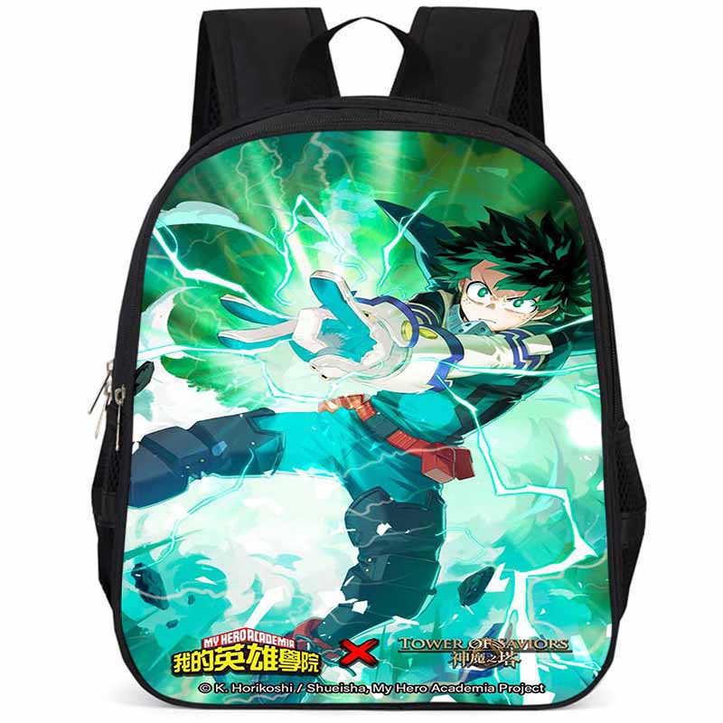My Hero Academia 15-inch Large Capacity Lightweight Oxford School Backpack For Kids