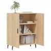 Vidaxl Cabinet, Sonoma Oak, 69.5X34X90 Cm, Wood-Based Material