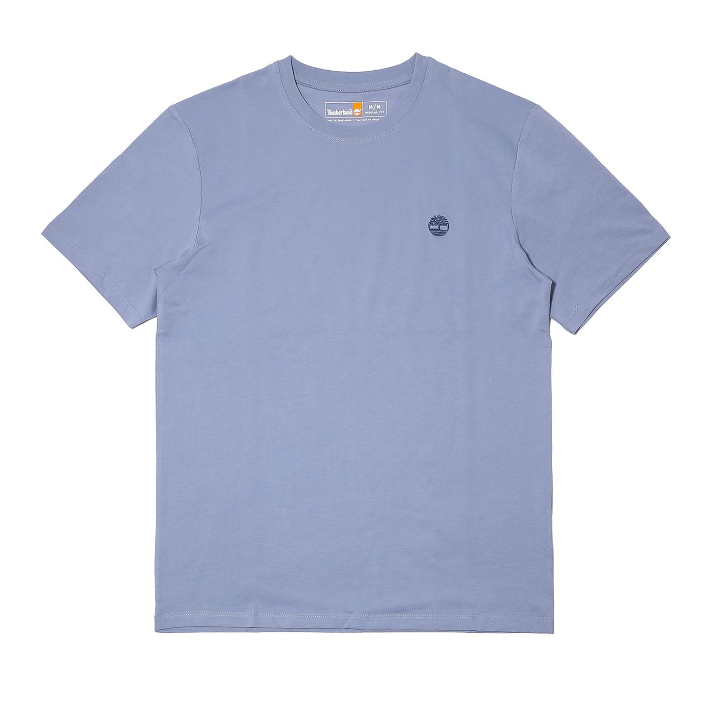 Timberland Хлопковая Удобная Дышащая Повседневная Футболка с Круглым Вырезом и Короткой Рукавой Унисекс Топы TB0A6DKUB88 M