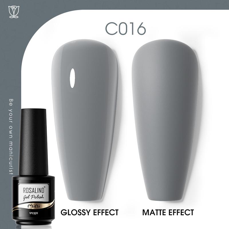 ROSALIND Gel Nagellack Soak Off UV LED Nails Art Design Lack Semi Permanent Gele Lack DIY Maniküre