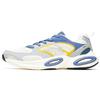 Trendy Slip Resistant Abrasion Resistant Low Top Running Shoes Men's White Blue 112025590-4