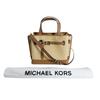 Shoulder Bag Handbag Polyurethane Brown Women 35T2GUSS1W Used