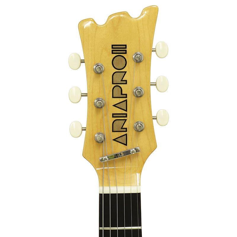 Aria BK Black RETRO CLASSICS Retro Classic Series Aria Black Electric Guitar DM-206