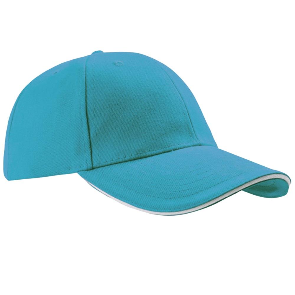 Atlantis Headwear Liberty Plain Sandwich Peak Baseball Cap
