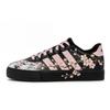 Täglich 4.0 811 Herstellung, Tinte gefärbte Kirschblüte Rutschfest Niedrig geschnitten Skateboard-Schuhe Unisex KH8004(Team80-)
