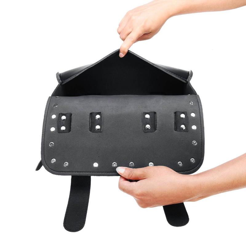 2024 new 1pcs Motorcycle bag Travel bag Knight's universal retro refitted side hanging car head and tail hanging bag Side bag