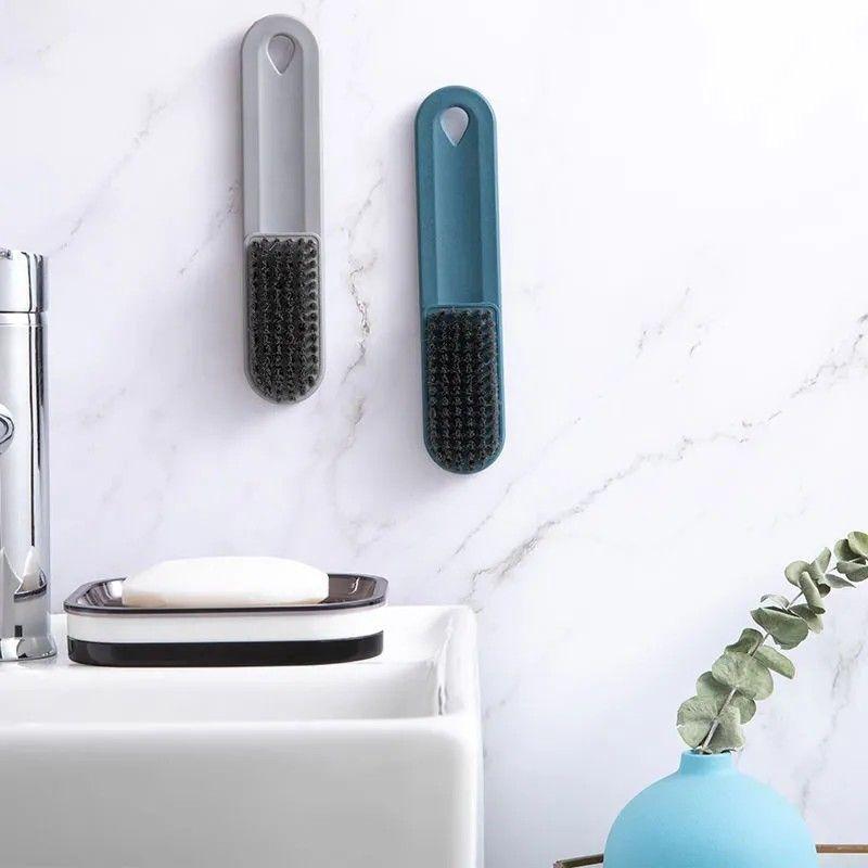 Shoe Cleaning Brush, Household Small Plate Brush, Laundry Brush, Soft Bristle, Dormitory Student Portable Brush, Cleaning Set, Brush Head