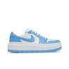 Damen Air 1 Elevate Low 'University Blue' (Damengrößen) Weiß / University Blue Vintage Basketballschuhe DQ3698 141