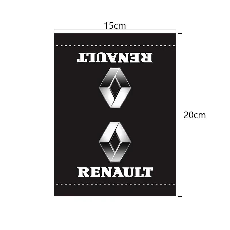 Vnitřní samolepky pro Renault Megane 2 3 4 Twingo Clio Talisman Captur Trafic Kwid Scenic 2 Kreativní osobnostní dekorace auta