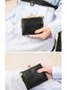 Xiangyin Women's 2024 Retro Multifunctional Leather Wallet: Short Folding Coin Purse & Card Holder