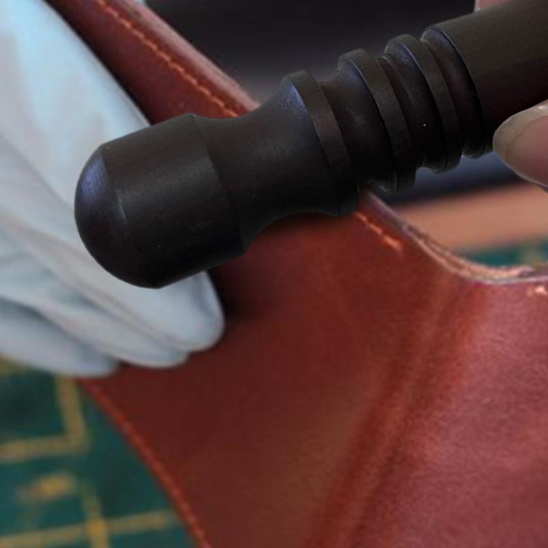 Leather Edging Burnisher Leather Craft Polishing Grinding Tool Wood Leather Edging Slicker Leather Edging Burnisher Tool