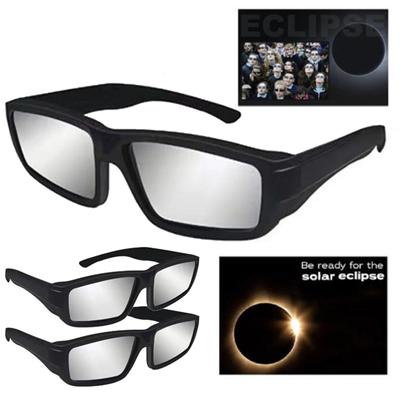 Unisex brýle Solar Eclipse Bezpečnostní blok pro pozorování Škodlivé UV světlo Claer Sun Picture Plastové Lehké Unisex brýle pro přímé pozorování slunce