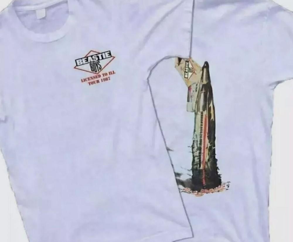 RARE BEASTIE BOYS LICENSED TO ILL TOUR 1987 T SHIRT new Unisex T-Shirt M