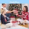 Party Gift Holiday Box With Red Gradient Finish For Christmas Special Occasions
