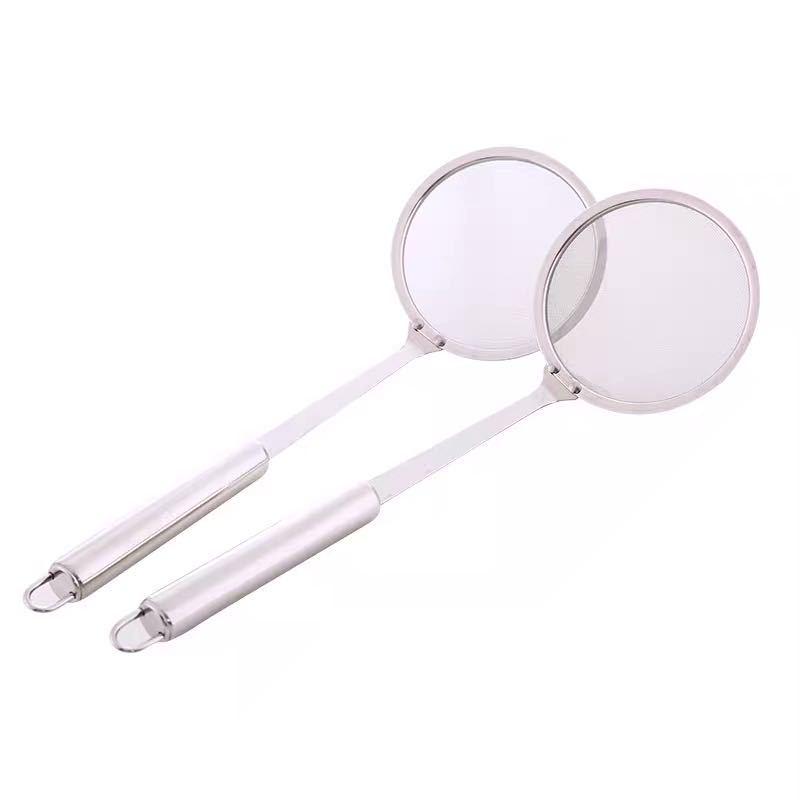 Stainless Steel Small Colander Spoon for Juices, Soy Milk, and Frying