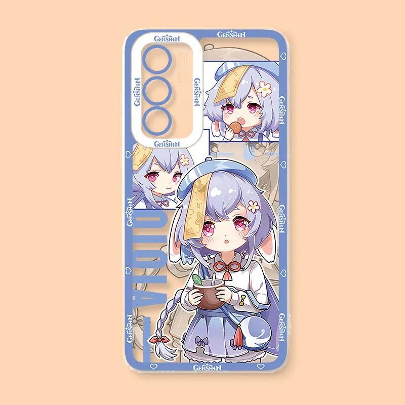 Genshin Impact Phone Case For iPhone 11 12 13 14 15 16 Pro Max Plus Mini 7 8 SE X XS XR Clear Soft Silicone Case Cover Xiao Klee