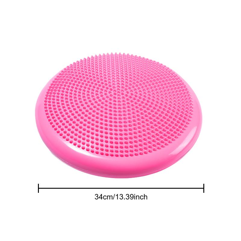 Durable And Safe Inflatable Balance Cushion Thickened Explosion-Proof Soft For Yoga Massage Workout Pad Seat Ball