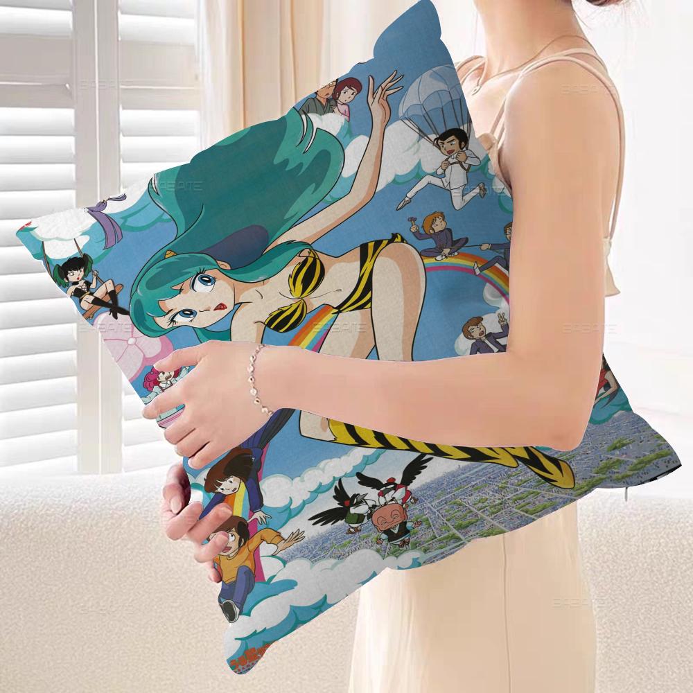 Urusei Yatsura Anime Pillow Cover Design Cushion Cover Decor Holiday Decorati
