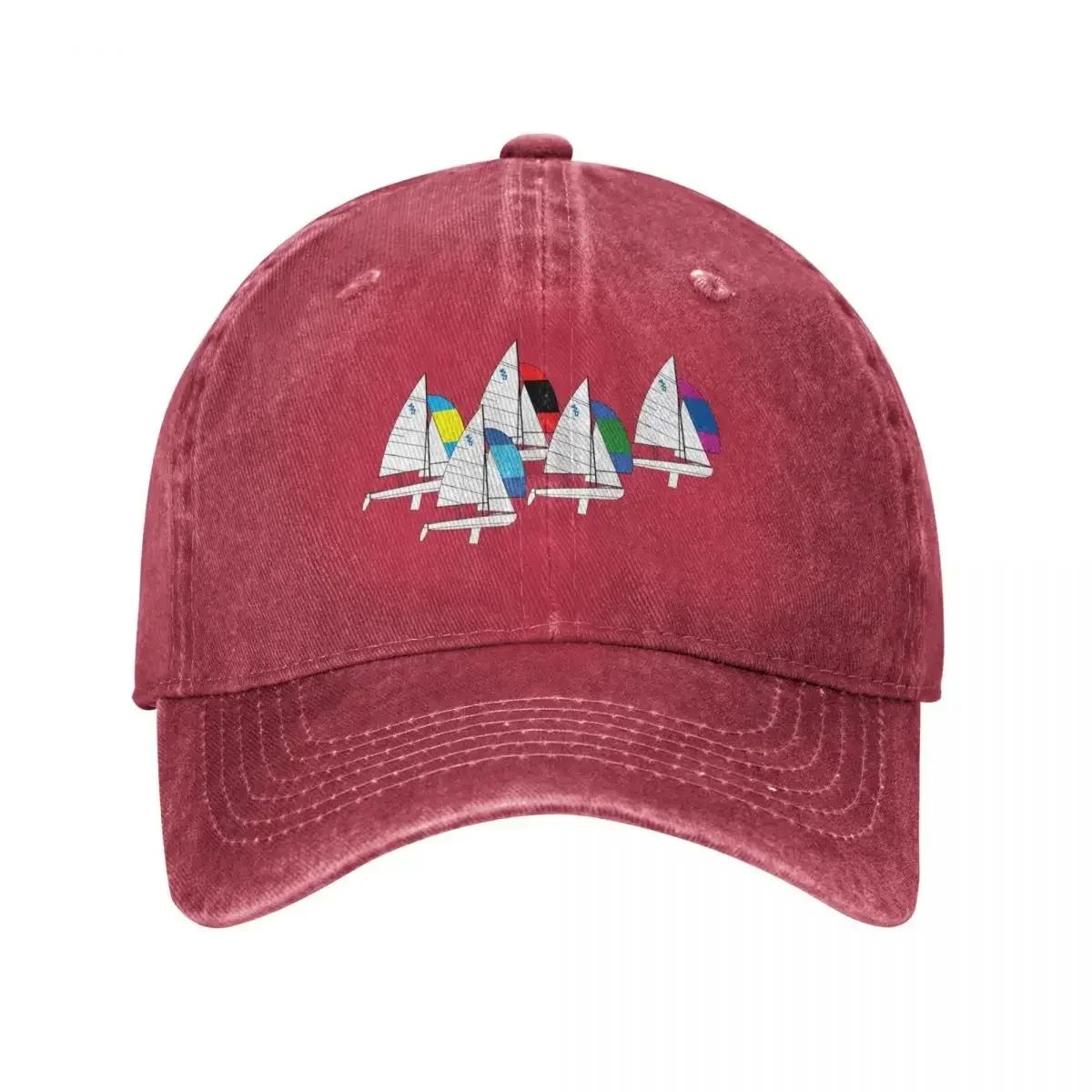 International Sailboats Racing Baseball Cap Rugby Kids Hat For Unisex Womens