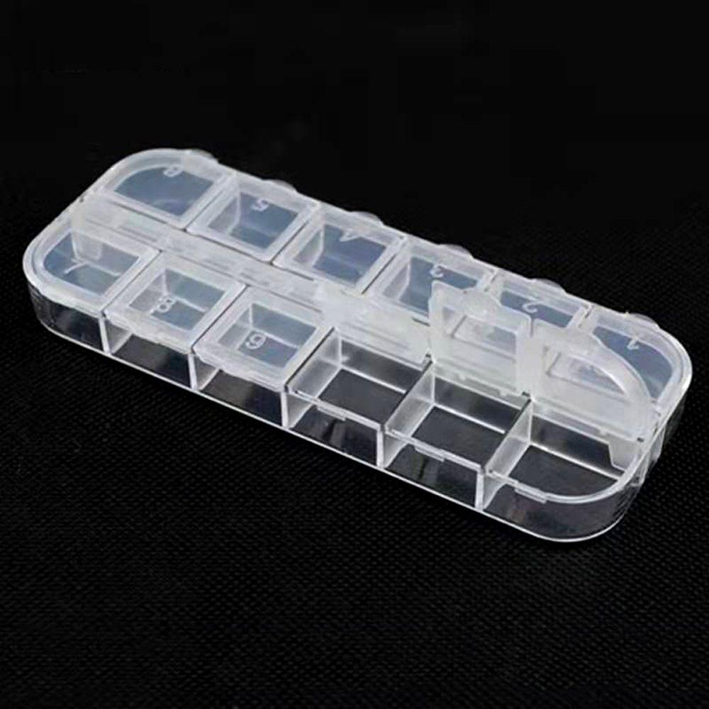 Accessory Nail Art Charms Storage Box Nail Art Rhinestone Storage Box Jewelry Organizer Empty Case