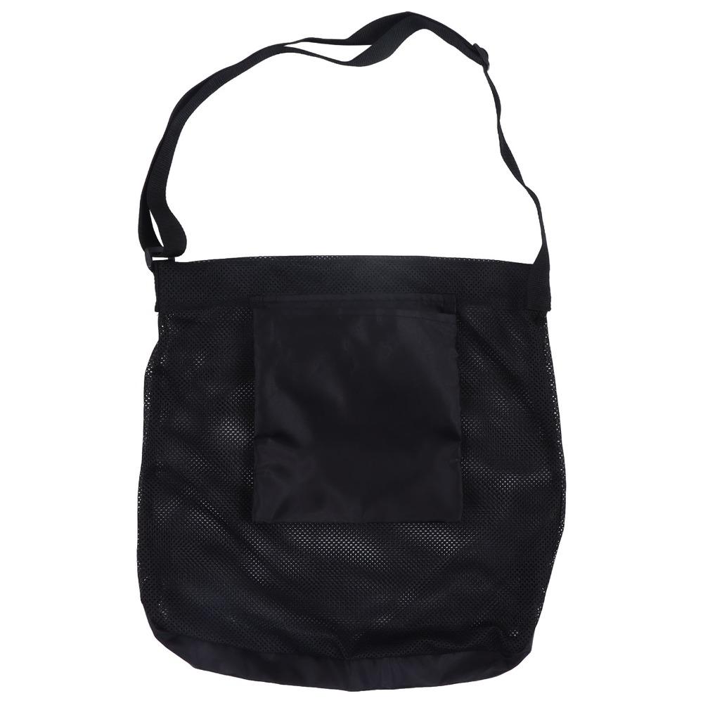 Breathable Mesh Picking Bag Large Capacity Reusable Vegetable Picking Bag Crossbody Portable Fruit Picking Bag