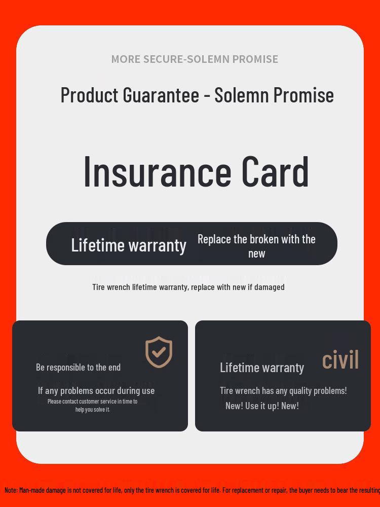 Effort-Saving Cross Tire Wrench and Socket Tool Set for Tire Changing