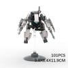 MOC Building Blocks Compatible with Small Mecha Exoskeleton Robots Puzzle Figurines Children Toy