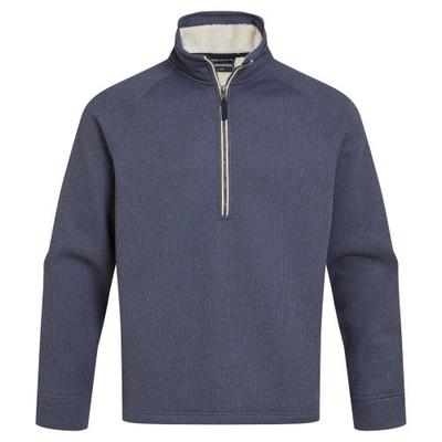 Belton Fleece-Oberteil mit halbem Reißverschluss für Herren