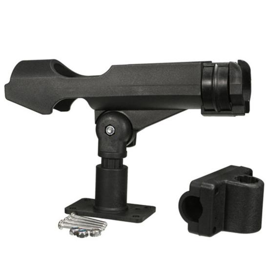 MUQZI Sports Accessory Rotatable Fishing Rod Holder Bracket With Screws For Boat Kayaking Yacht Tackle