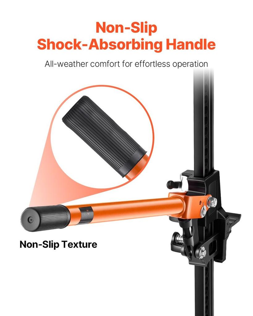 122cm Off Road Farm Jack Hoist with Base 3.18 T High Lift Tractor Vehicle
