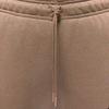 Jordan Paris Saint-Germain Solid Color Drawstring Fleece-Lined Knit Joggers Women Bottoms Light-Brown FD6998-274