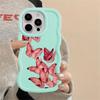 Case for iPhone 17 Air XR 12 8 13 16 Pro Max 11 15 Plus 14 Soft Phone Cover Cartoon Butterfly