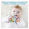 Baby Toys 0-6 Months Interactive Visual Cognitive Stimulation BPA-Free Blue Adorable Design
