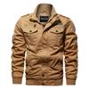 Middle-aged and Young Tooling Jacket Large Size Winter New Men's Jacket Fleece Thickened Military Uniform