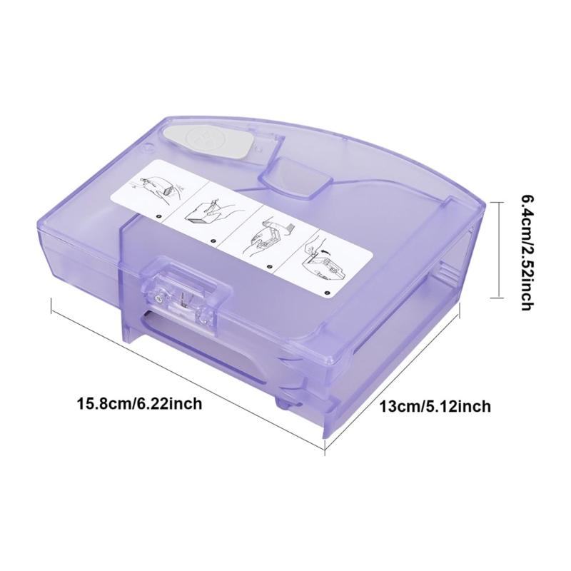 Abs lastics Thin Vacuum Cistern and Dust Box Direct current Q7 Extreme Q7 Max+ T8 Easy Replacement Strengthened Coverage
