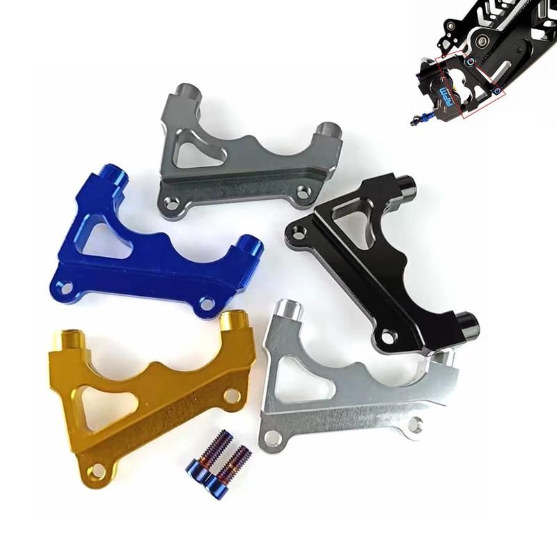 Motorcycle Rear Brake Caliper Bracket/Adapter For RPM Adelin 82mm Brake Caliper For 220mm Brake Disc For Niu N1 N1S E-Scooter