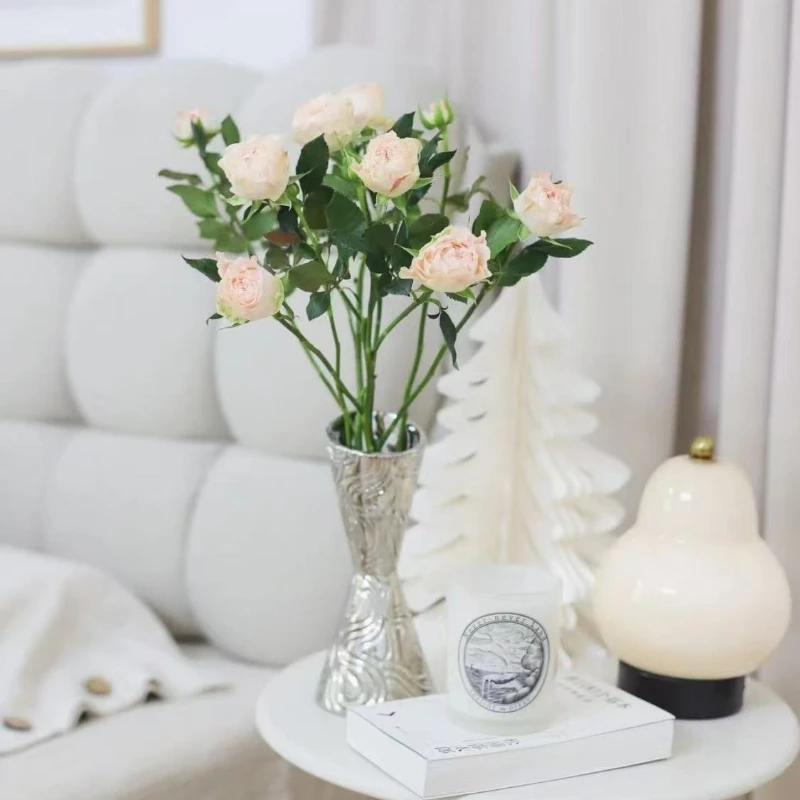 Vază Modernă de Flori Vază Decorativă Minimalistă Piesa Centrală pentru Masă Vază Ceramică pentru Masă de Dining Birou Petrecere Raft Decor Acasă