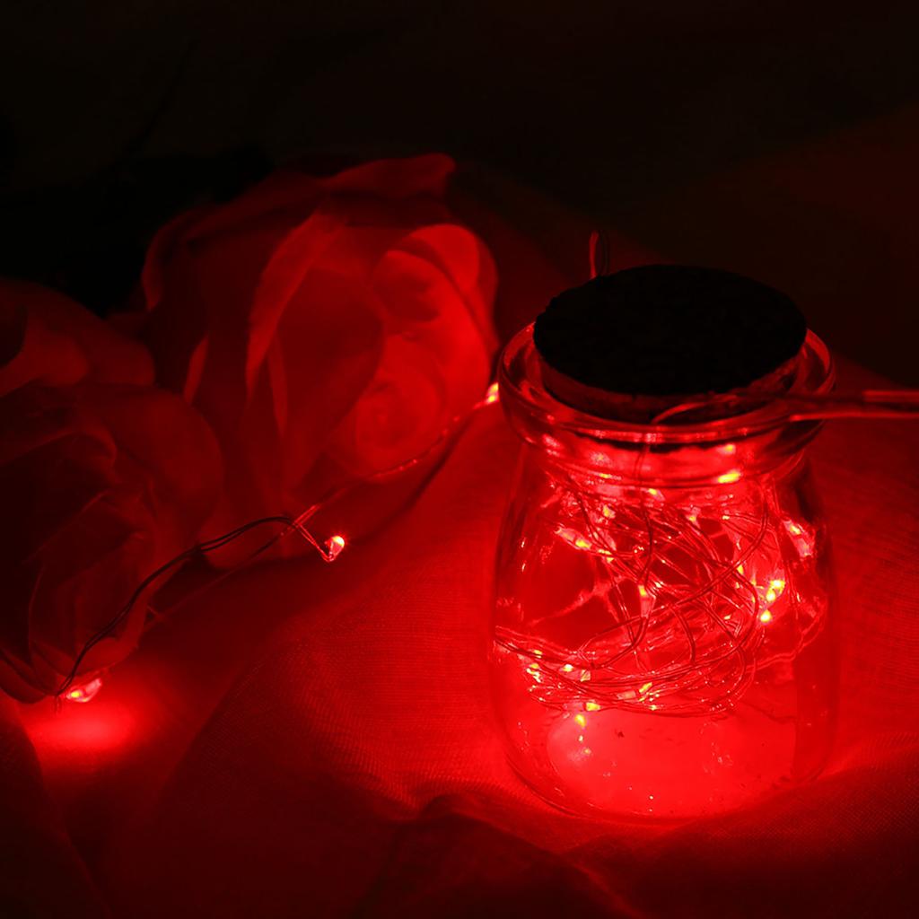 19.9ft LED Wasserdicht Niederspannung USB Kupferdraht Lichterkette Feenlicht Lampen Streifen mit Fernbedienung