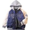 Boys padded jacket autumn and winter thickened baseball jacket cotton coat winter thin cotton children's cotton jacket two cotton