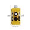 1 Piece Plastic COP-2B / COP-3B Rainproof Dump Trailer Remote Control Switch, Hoist Crane Pendant Control Station